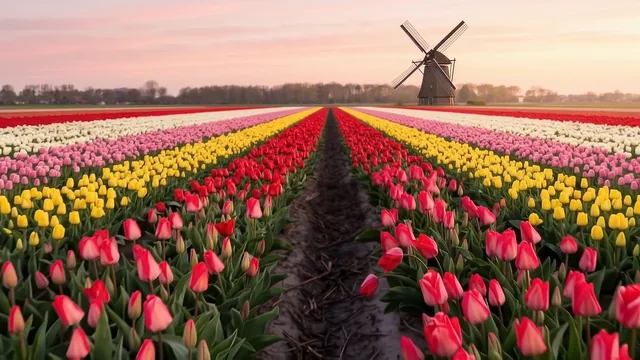 Tulip fields